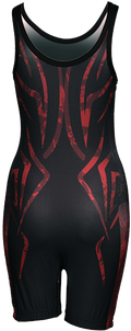 Women's Red Fire Singlet