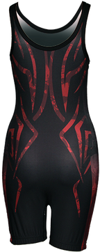 Women's Red Fire Singlet