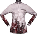 White Skull Quarter-zip