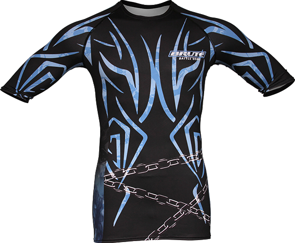 Men's Blue Ice Compression Shirt