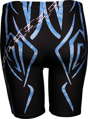 Men's Blue Ice Compression Short