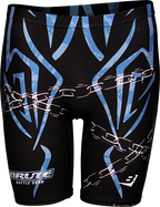 Men's Blue Ice Compression Short