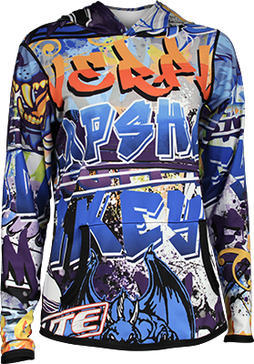 Hockey Graffiti Camo Hoodie Men's