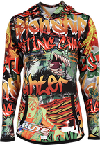 Wrestling Graffiti Camo Hoodie Men's