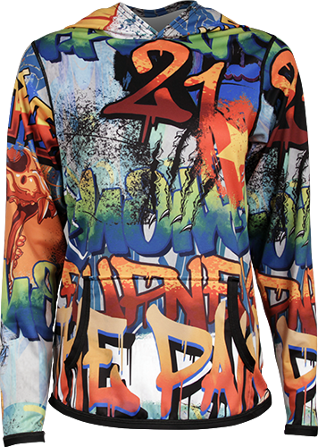 Basketball Graffiti Camo Hoodie Men's