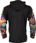 Basketball Graffiti Sleeve Hoodie Women's