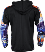 Hockey Graffiti Sleeve Hoodie
