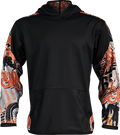 Biker Graffiti Sleeve Hoodie