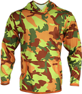 Fluorescent Camo Hoodie Women's