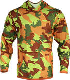 Fluorescent Camo Hoodie Women's