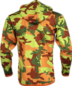 Fluorescent Camo Hoodie Women's
