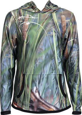 Fishing Camo Hoodie Women's