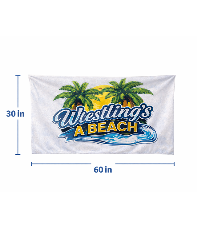 Beach Wrestling Towel