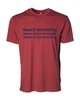 Men's Beach Wrestling T-shirts Red
