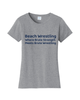 Beach Wrestling T-shirt Brute Logo Gray