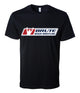 Men's T-shirts Front Logo Black