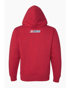 Men's wrestling Beach Hoodie Brute Logo Neck Red