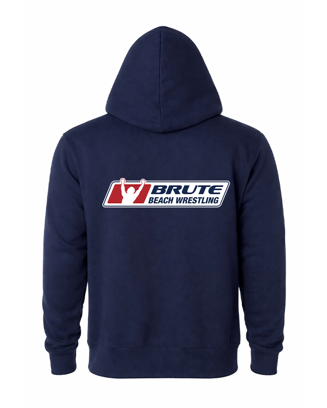 Men's Last of My Kind Hoodie Brute Logo Navy