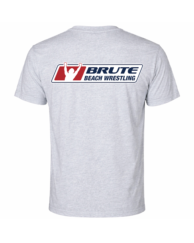 Men's Wrestling Beach T-shirts Gray