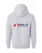 Men's Wrestling Beach Hoodie Brute Logo Gray