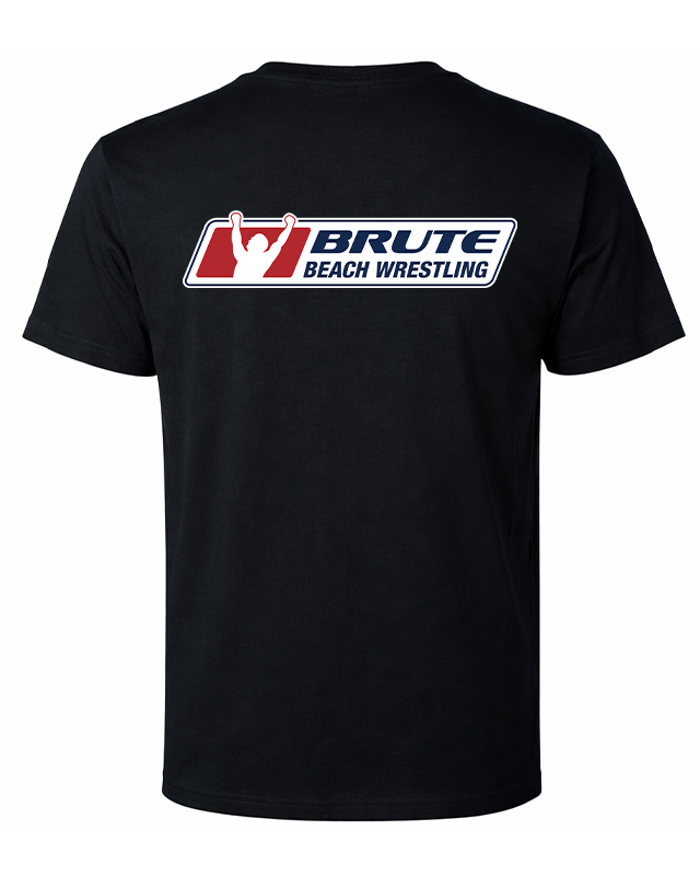 Men's Wrestling Beach T-shirts Black