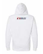 Men's wrestling Beach Hoodie Brute Logo Neck White