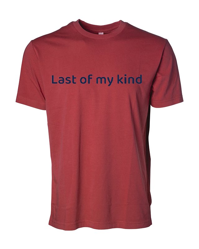 Men's Last Of My Kind T-shirts Red