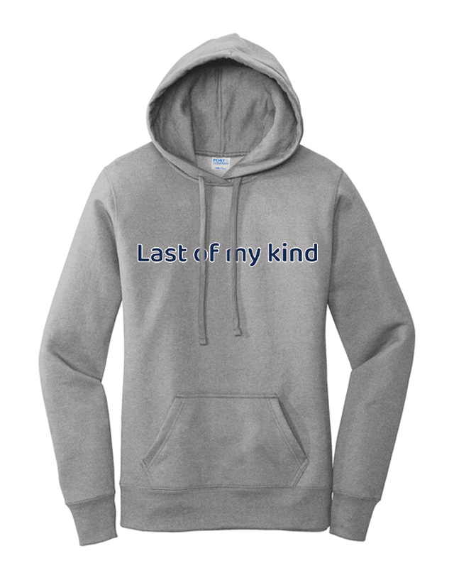 Women's Last of My Kind Hoodie Brute Logo Gray