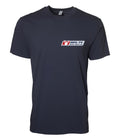 Men's T-shirts Front Chest Logo Navy