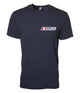 Men's T-shirts Front Chest Logo Navy