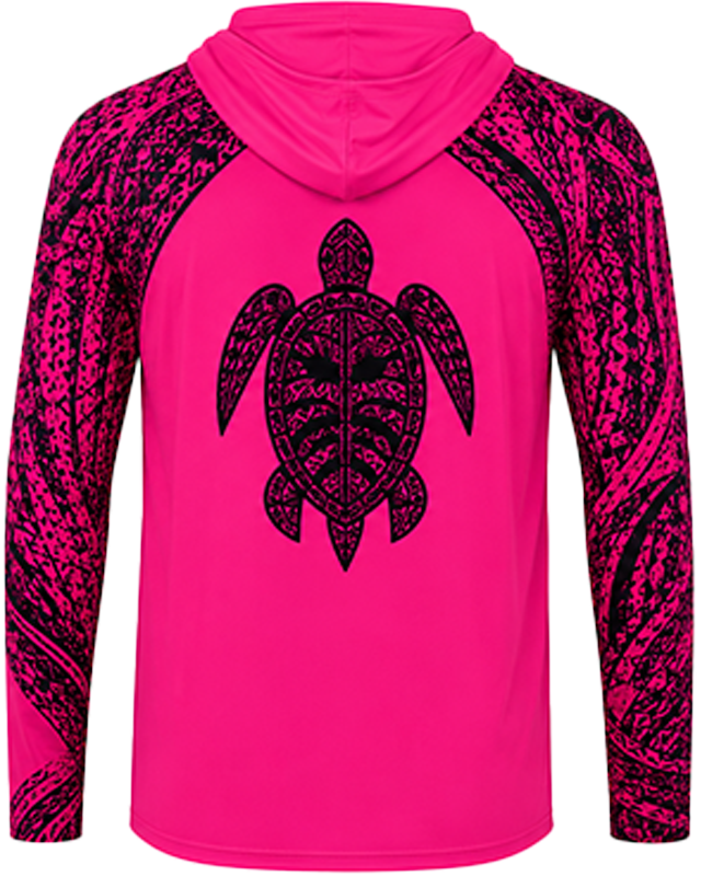 Pink Turtle Rashguard
