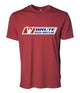 Men's T-shirts Front Logo Red