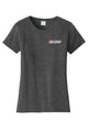 Women's T-shirts Front Chest Logo Gray
