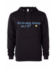 Sunny Weather Men's Beach Wrestling Hoodie Black