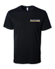 Tour of America Beach Wrestling Men's T-shirt Black
