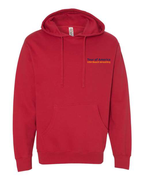 Tour of America Men's Beach Wrestling Hoodie Red