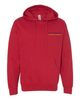 Tour of America Men's Beach Wrestling Hoodie Red