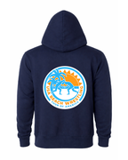 Tour of America Men's Beach Wrestling Hoodie Navy