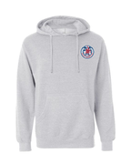 USA Beach Wrestling Men's Hoodie Gray