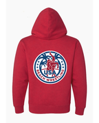 USA Men's Beach Wrestling Hoodie Red