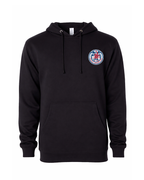 USA Beach Wrestling Men's Hoodie Black