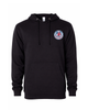 USA Beach Wrestling Men's Hoodie Black