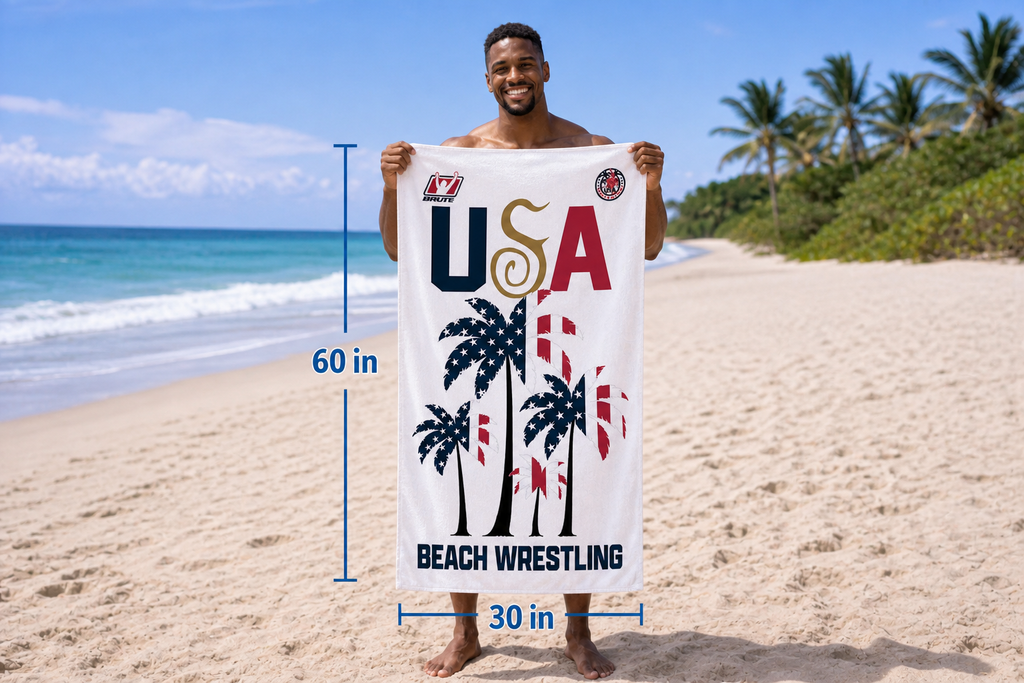 USA Beach Wrestling Sand-proof Towel