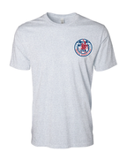 USA Beach Wrestling Men's T-shirt Gray