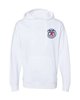 USA Beach Wrestling Men's Hoodie White