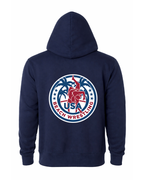 USA Men's Beach Wrestling Hoodie Navy