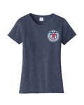 USA Women's Beach Wrestling T-shirt Navy