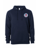 USA Beach Wrestling Men's Hoodie Navy