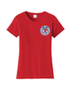 USA Women's Beach Wrestling T-shirt Red