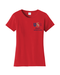 USA Beach Wrestling T-shirt Red